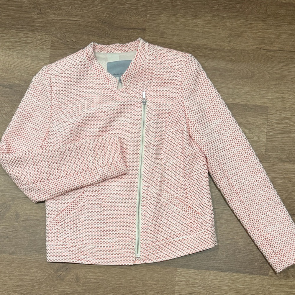 Classiques Entier Tweed Moto Blazer Jacket